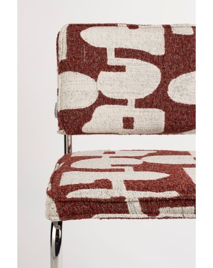 Ridge deco symbols chair Front Side