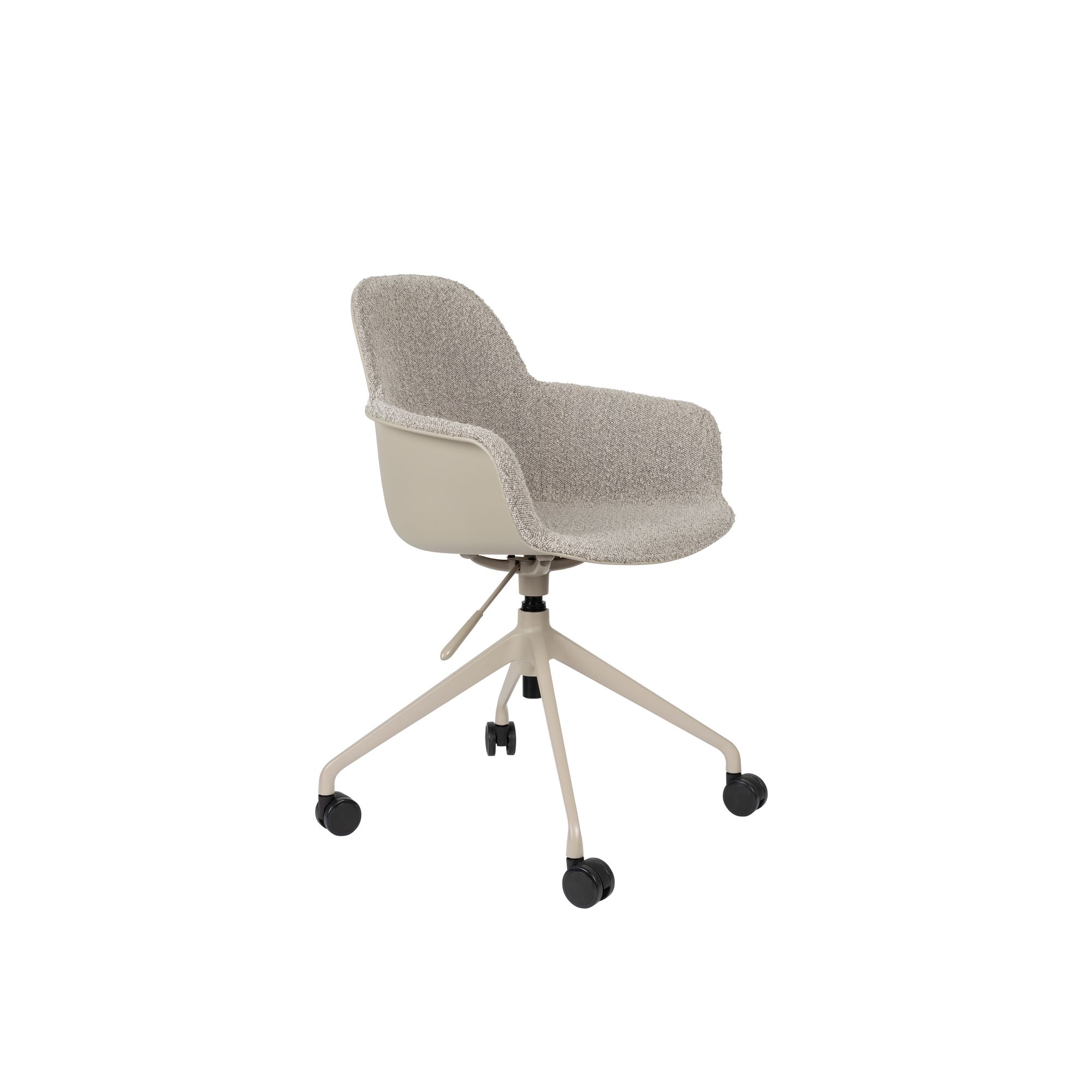 Wyatt Lounge Chair Velours Cognac | Zuiver