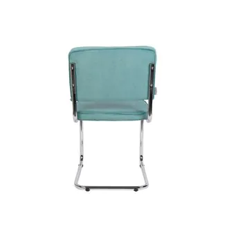 Ridge Rib Chair Blue | Zuiver