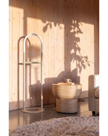 Noble side table oval Front