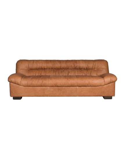 Douglas sofa 3 seater leather wax Front