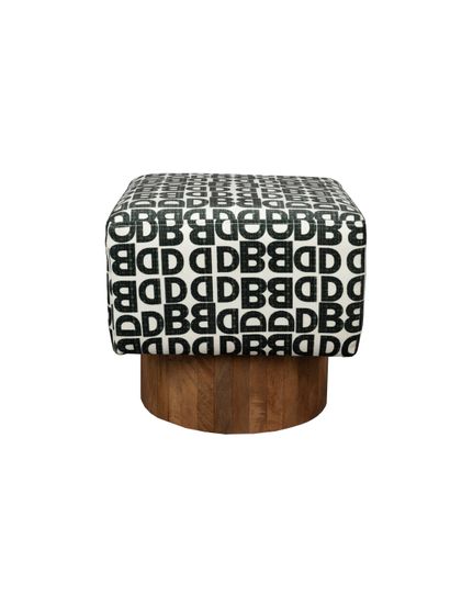 Monogram stool Front
