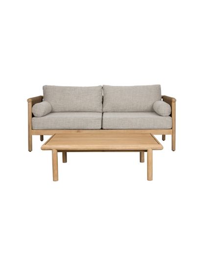Oasis outdoor set Sofa and Coffee table Front