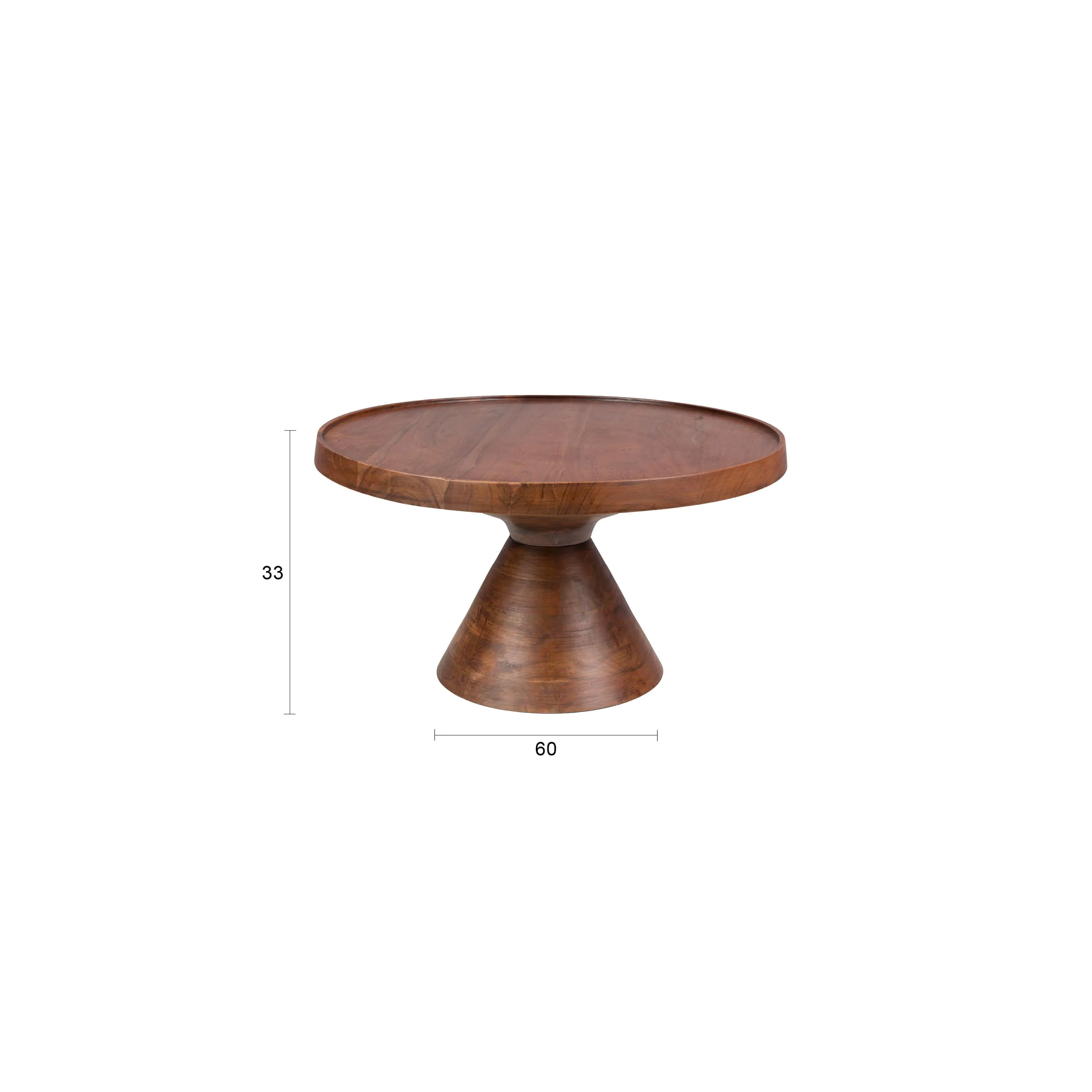 Floss Coffee Table Walnut | Zuiver