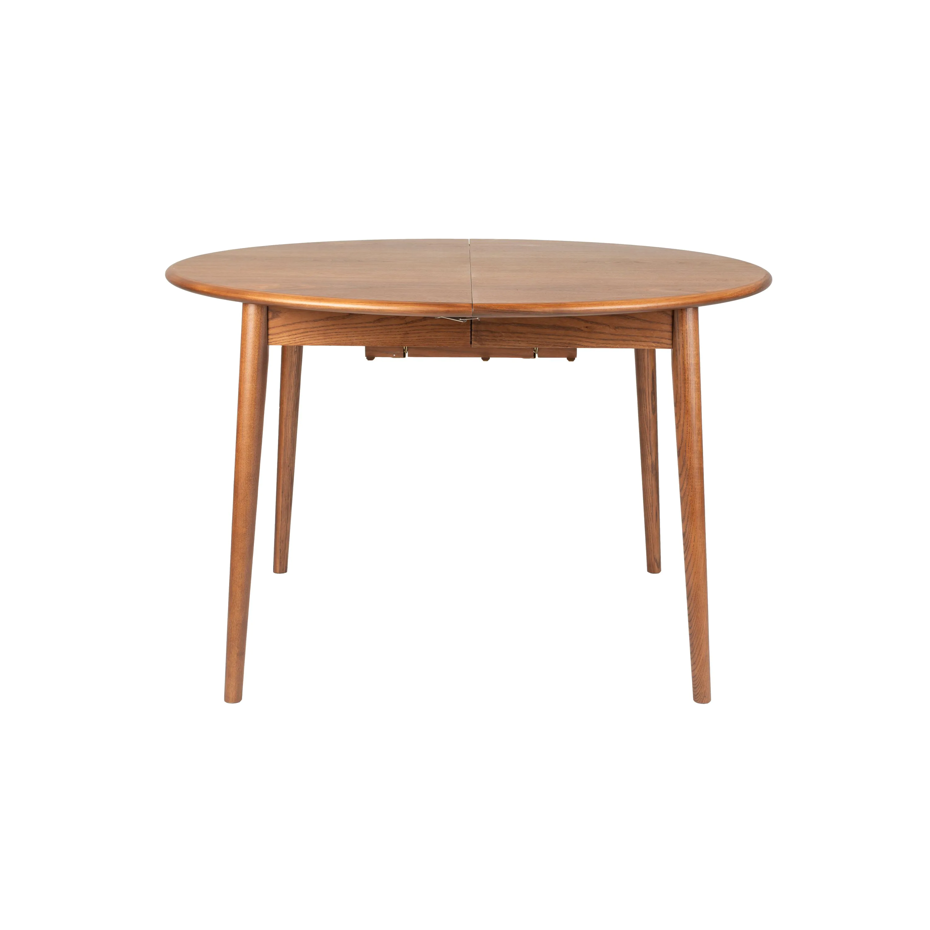 Twist Table Round 120/160 Walnut | Zuiver