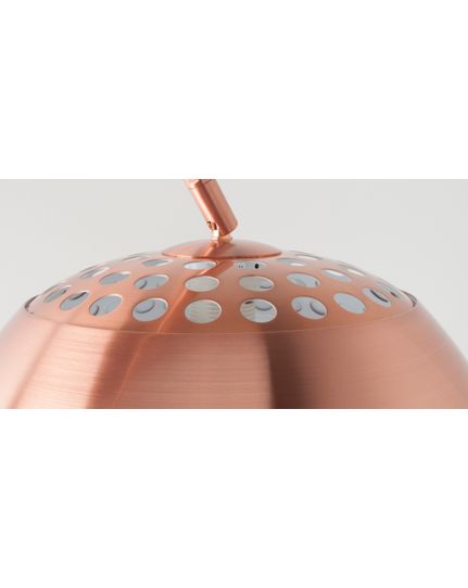 Metal bow floor lamp Front Side