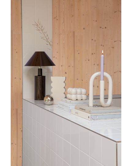 Tubo candle holder Front