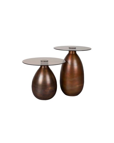 Selene side table set of 2 Front