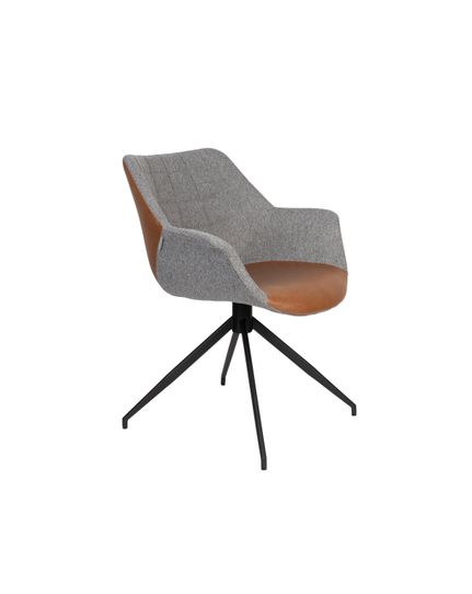 Doulton swivel armchair Front Side