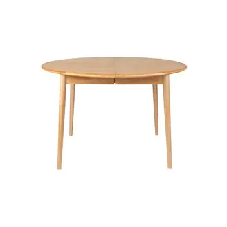 Twist Table Round 120/160 Oak | Zuiver