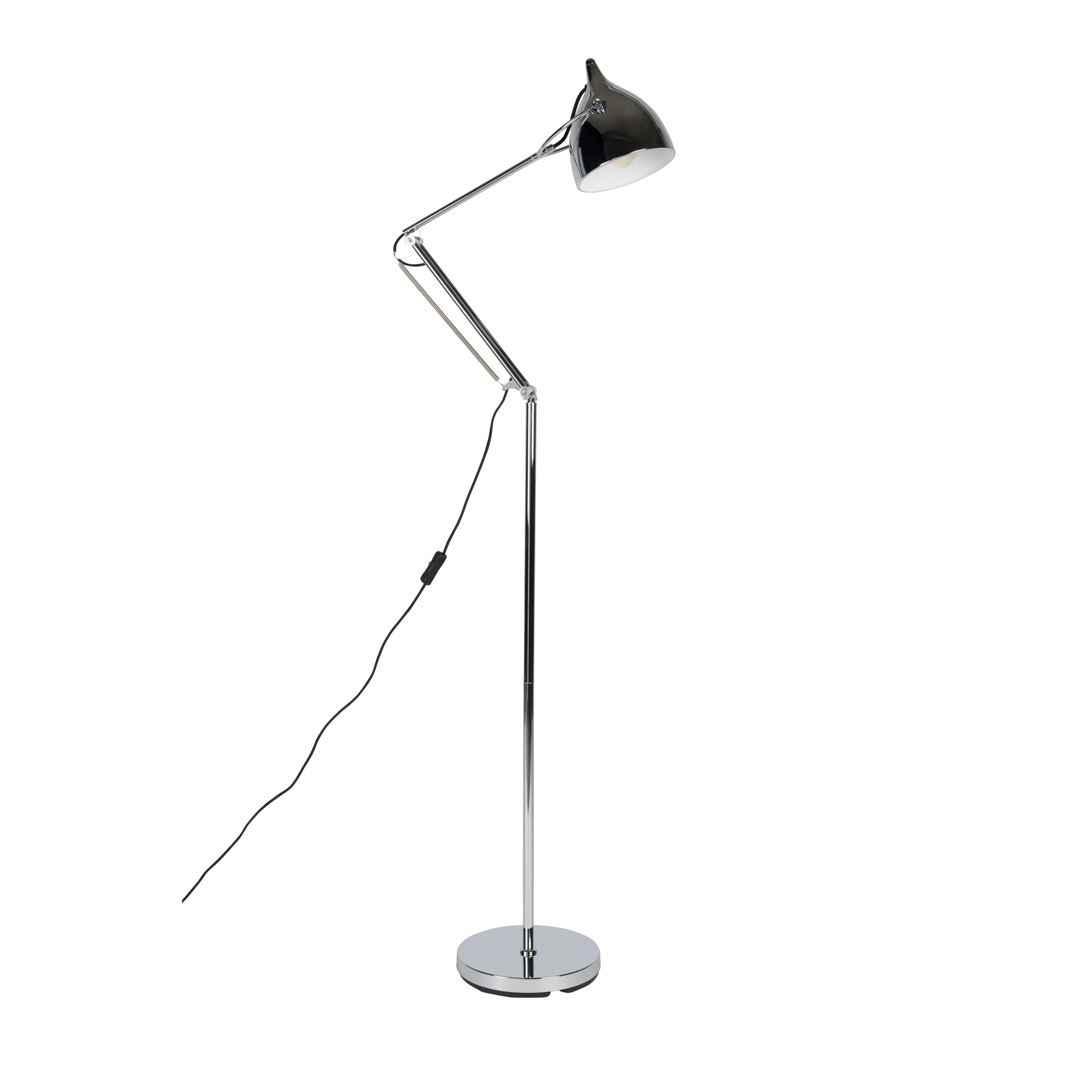 Reader Floor Lamp Chrome | Zuiver