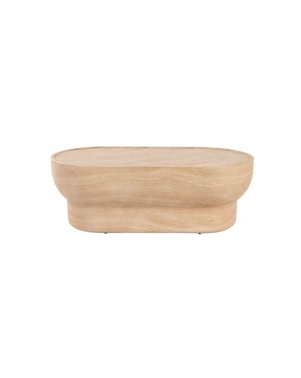 Noble coffee table oval Front