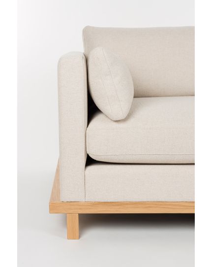 Blossom oak 3 seater Front