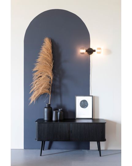 Barbier sideboard black Front Side