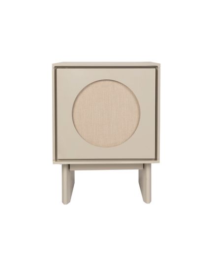 Twin 1 door side table bedstand Front