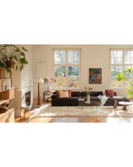 Rembrandt Sofa 4,5 seat dark brown Front