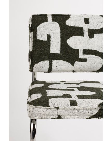 Ridge deco symbols chair Front Side