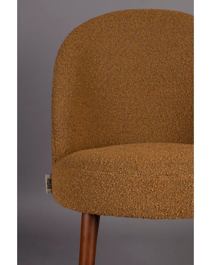 Barbara boucle chair Front Side