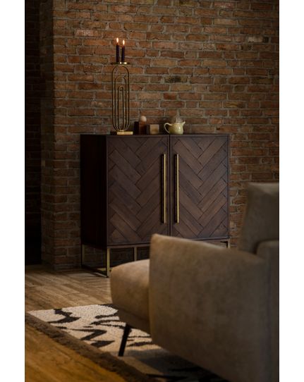 Class wine cabinet Front Side