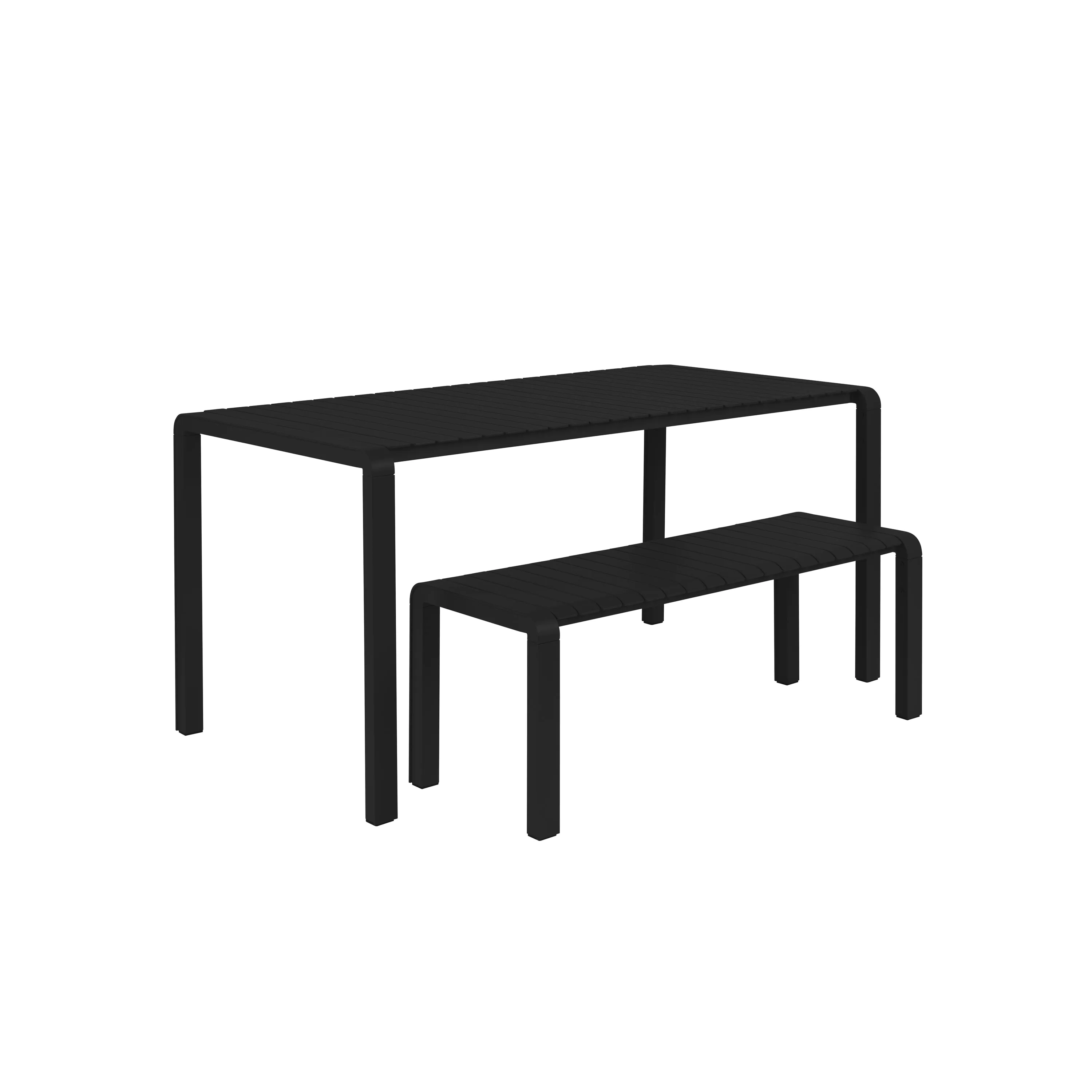 Vondel Garden Table 168,5x87 Black | Zuiver