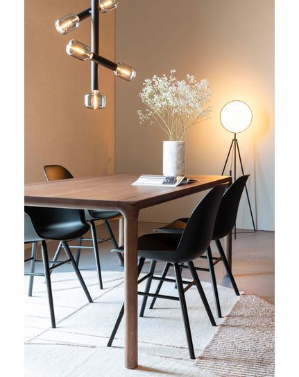 Albert Kuip chair, armchair all black Front Side