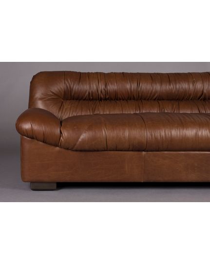 Douglas sofa 3 seater leather wax Front
