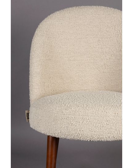 Barbara boucle chair Front Side