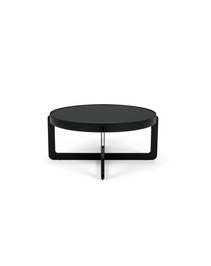 Centre coffee table round Front Side