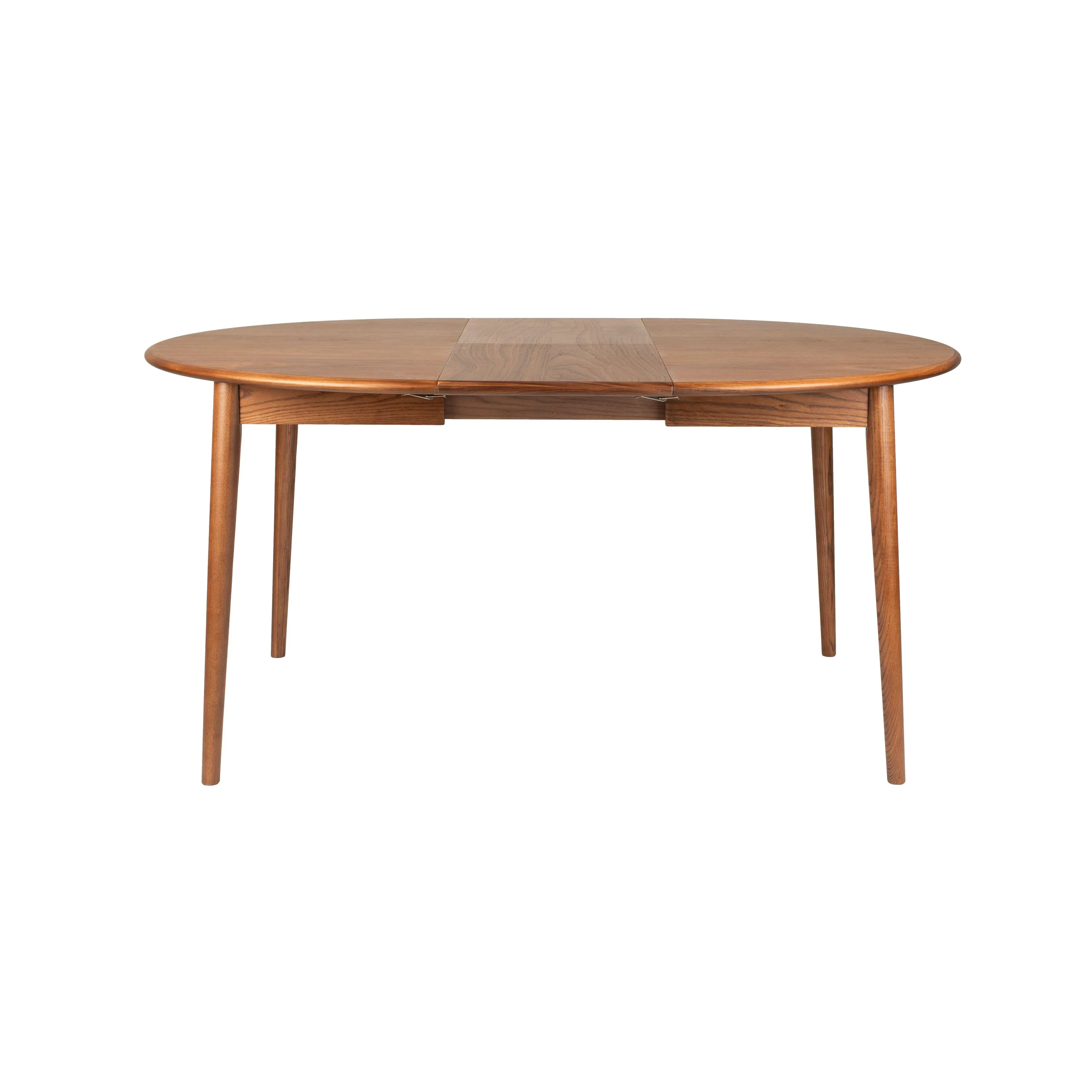 Twist Table Round 120/160 Walnut | Zuiver
