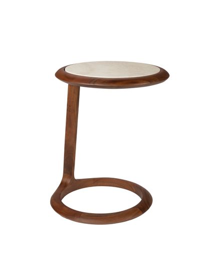 Doppio side table Front Side