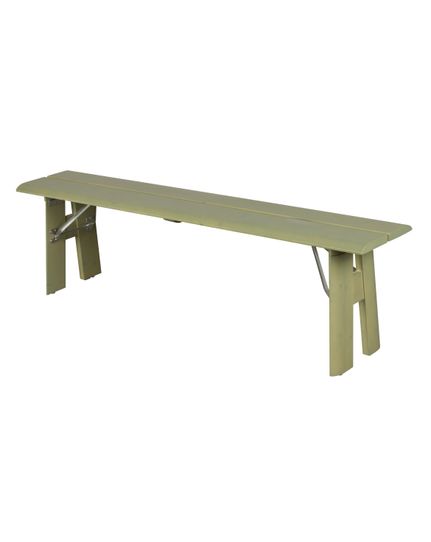 Avenue outdoor bench Front Side