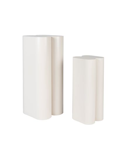 Shape plant stand set of 2 Front Side