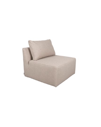 Prosper sofa 1 seater cappuccinno Front Side